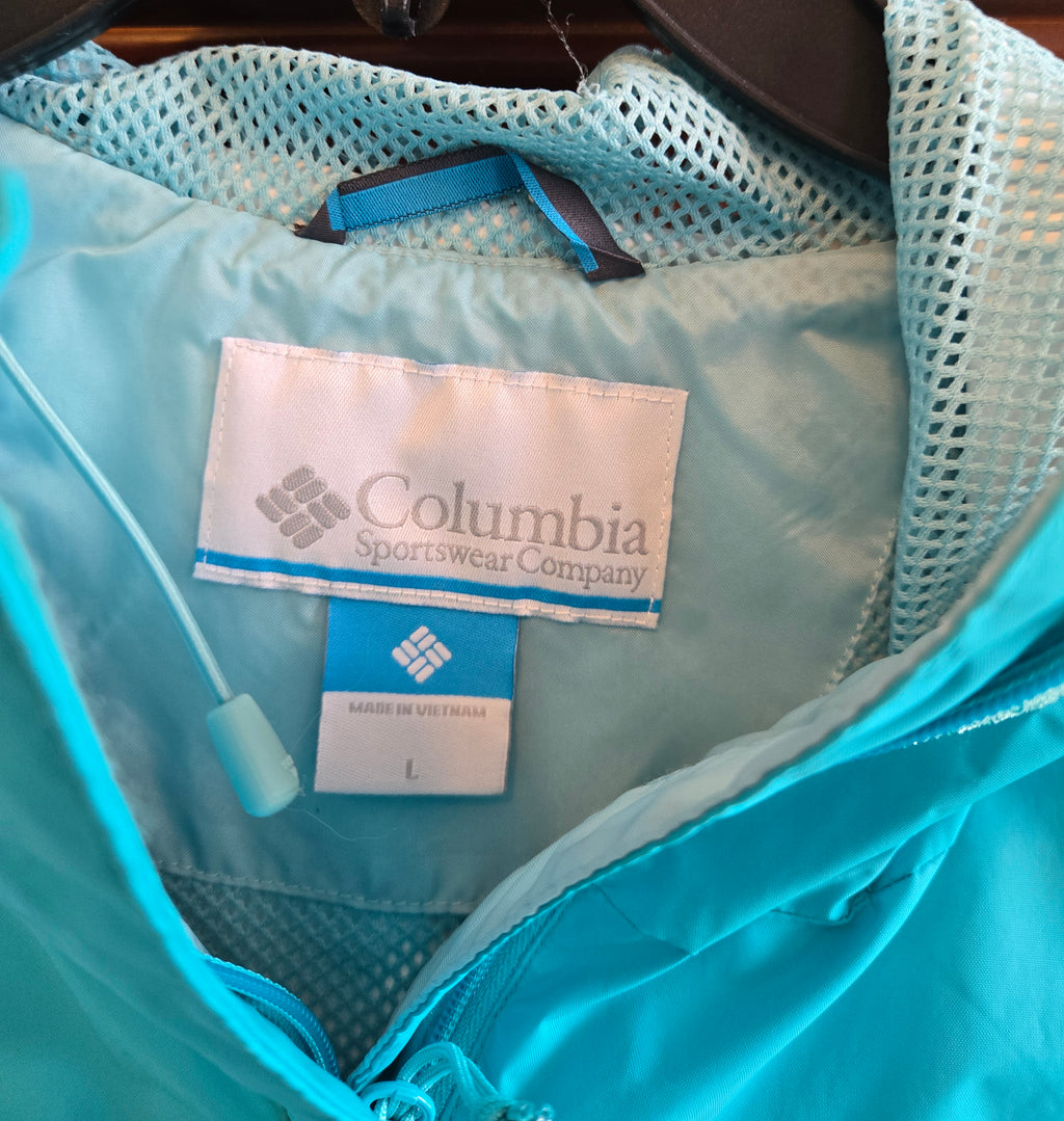 Columbia ladies' hooded windbreaker